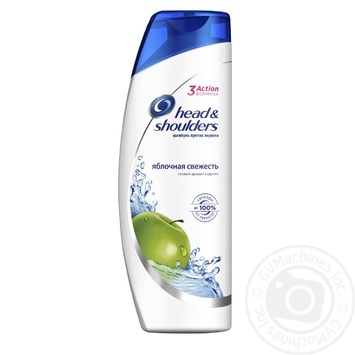 Шампунь Head & Shoulders проти лупи яблучна свіжість 400мл купити, ціни на МегаМаркет - фото 1