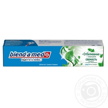 Зубная паста Blend-a-med Комплекс 7 Кора Дуба 100мл купить, цены на МегаМаркет - фото 1