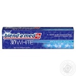 Зубна паста Blend-a-med 3D White Свіжість м'ятний поцілунок 100мл