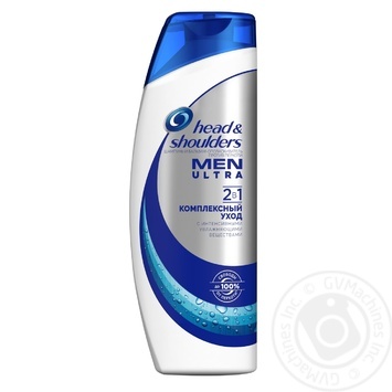 Шампунь Head & Shoulders Men 2в1 Комплексний догляд 600мл купити, ціни на МегаМаркет - фото 1