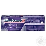 Toothpaste Blend-a-Med 3D White Luxe with pearl extract 75ml