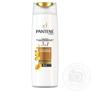 Шампунь, бальзам-ополіскувач та інтенсивний догляд 3в1 Pantene Pro-V Інтенсивне відновлення 360мл купити, ціни на МегаМаркет - фото 1