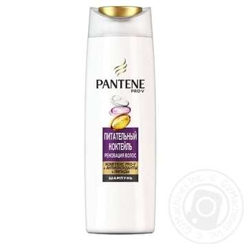 Шампунь Pantene Pro-V Живильний коктейль Реновація волосся 250мл купити, ціни на МегаМаркет - фото 1