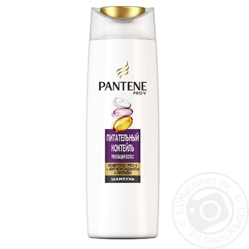 Шампунь Pantene Pro-V Живильний коктейль Реновація волосся 400мл купити, ціни на МегаМаркет - фото 1