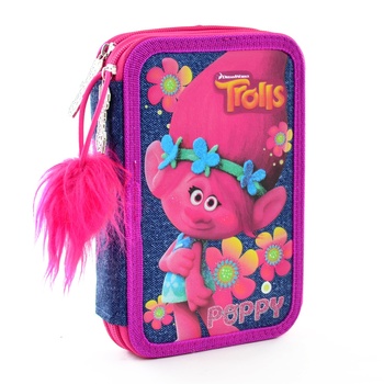 YES Trolls Double Hard Pencil Case 20х13.5х4cm - buy, prices for NOVUS - photo 1