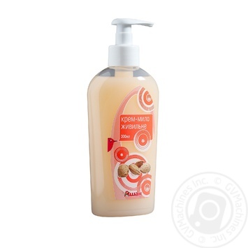 Auchan Nourishing Liquid Cream-soap with Sweet Almond Aroma 300ml - buy, prices for Auchan - photo 2