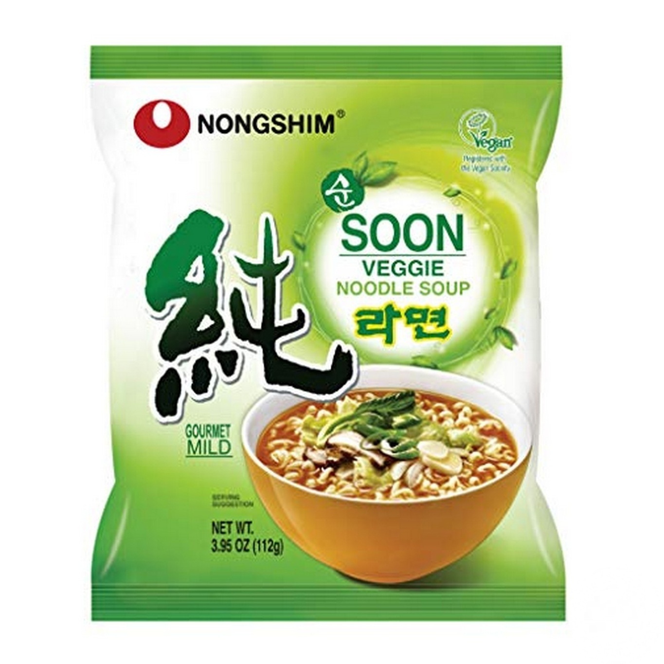 

Суп с лапшой Nongshim веганский 112г