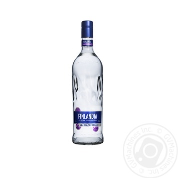 Горілка Finlandia Чорна смородина 1л купити, ціни на МегаМаркет - фото 1