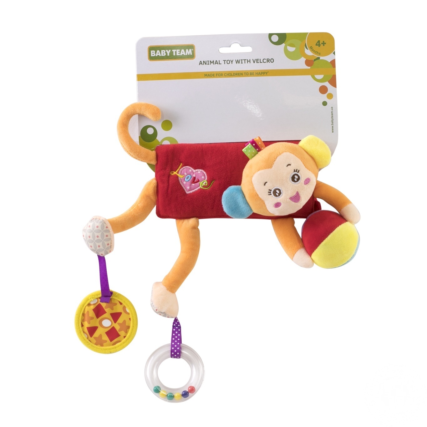 

Игрушка Baby Team на липучке в ассортименте