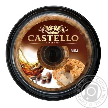 Крем-сыр Castello с ромом и орехами 65% - купить, цены на ULTRAMARKET - фото 1