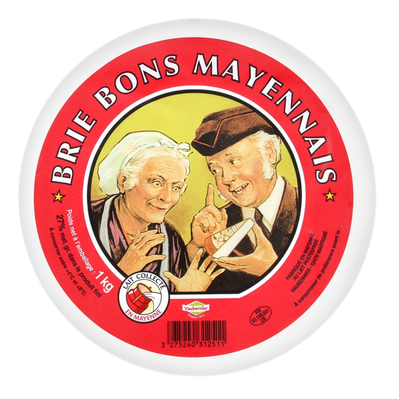 

Сыр Бри Bons Mayennais 50%