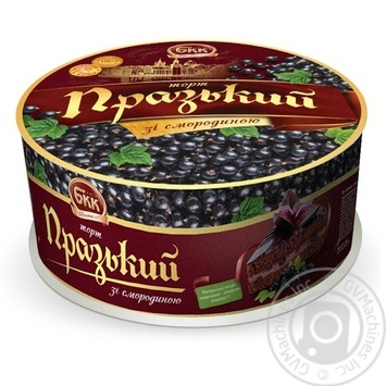 BKK Prague with currant cake 450g - buy, prices for - photo 1