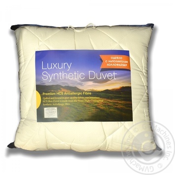 Dolyna sniv Blanket One and Half Bedrooms with Holofiber Filler - buy, prices for Auchan - photo 1