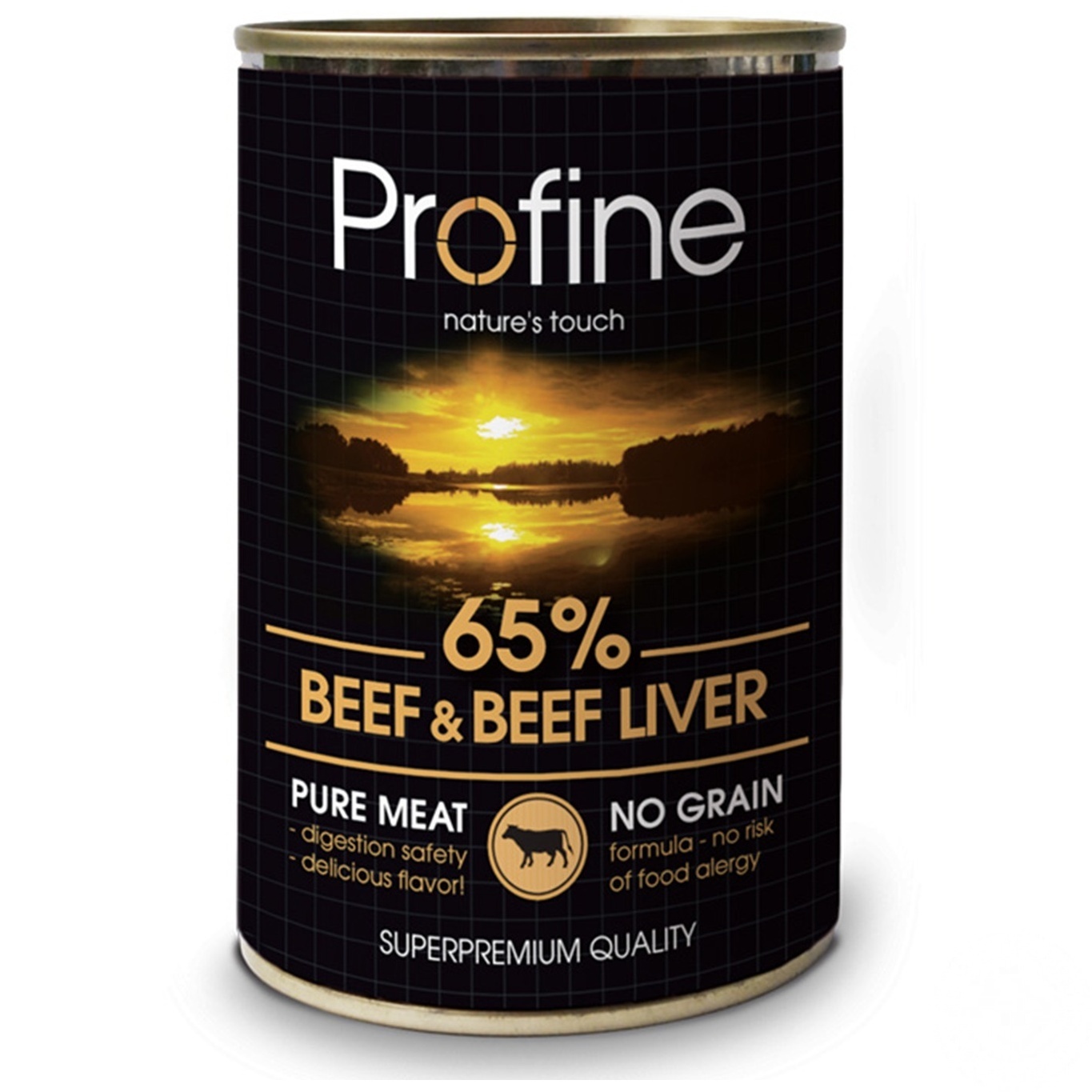 

Влажный корм для собак Profine Beef and Liver говядина и печень 400г