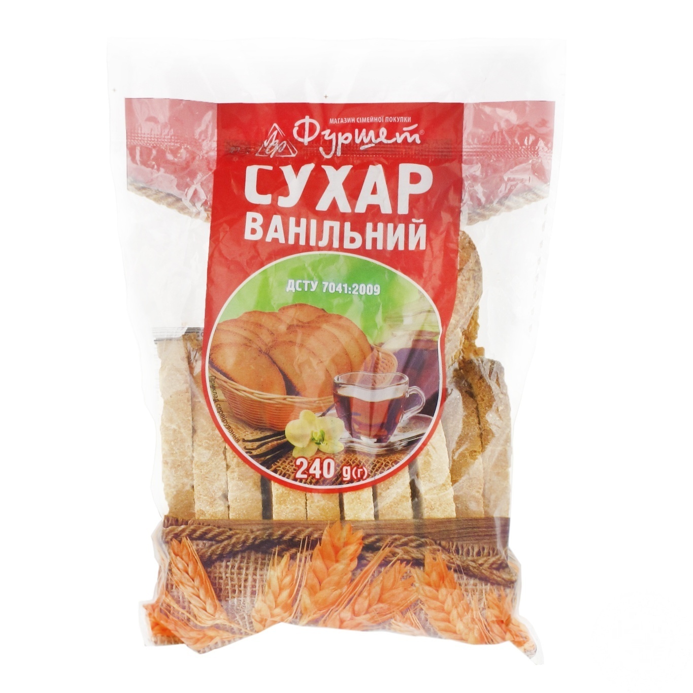 

Сухари Фуршет ванильные 240г