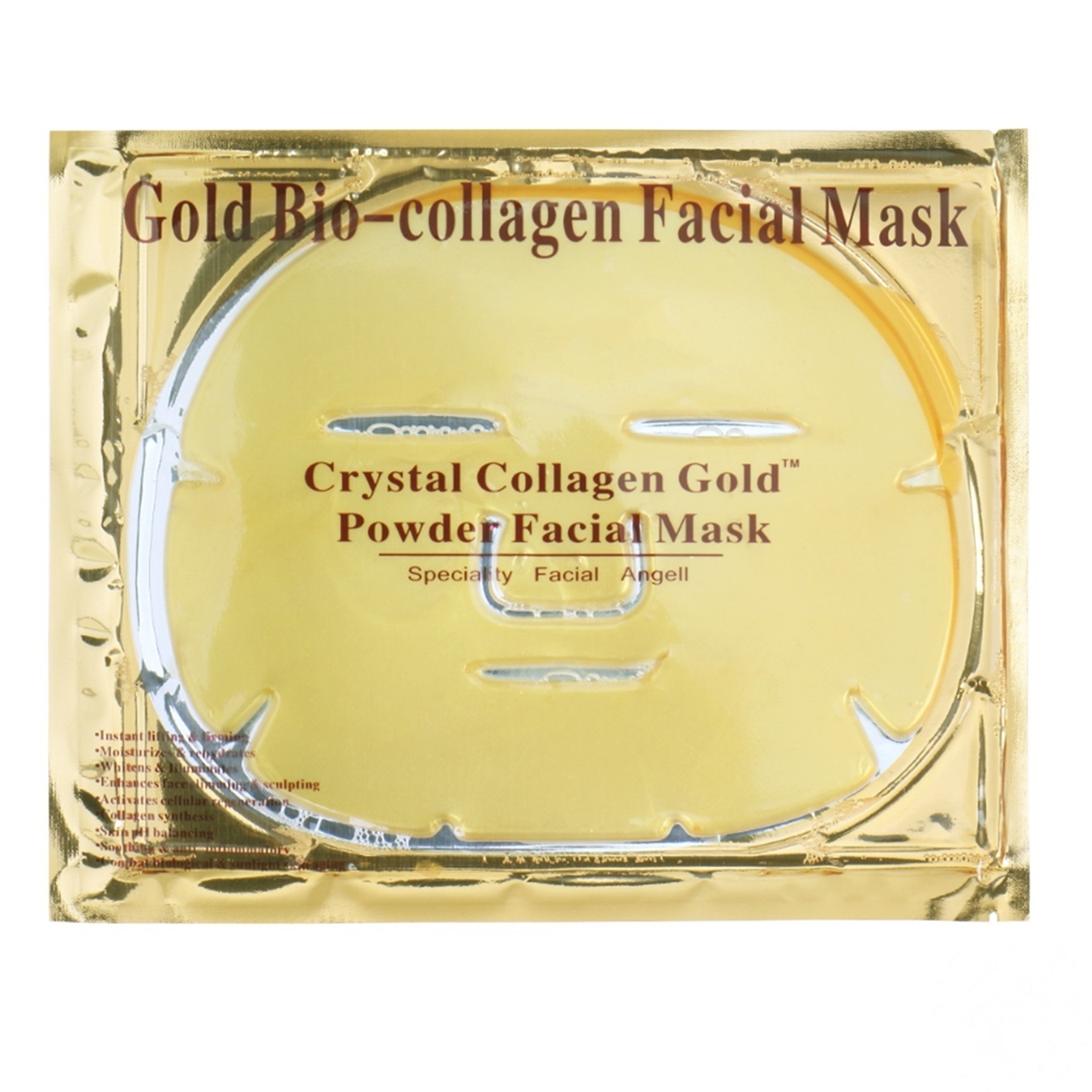 

Маска косметическая для лица Beauty Line Crystal Collagen Gold