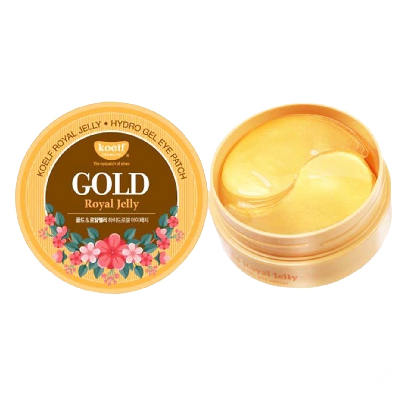 

Патчи под глаза Koelf Gold гидрогелевые с золотом 60шт