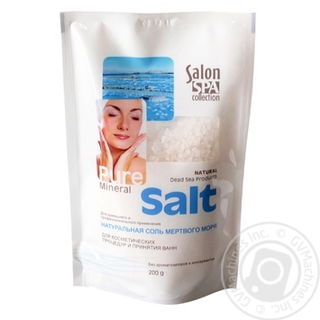 Соль натуральная Salon SPA collection Мертвого моря для ванн 200г - купить, цены на - фото 2
