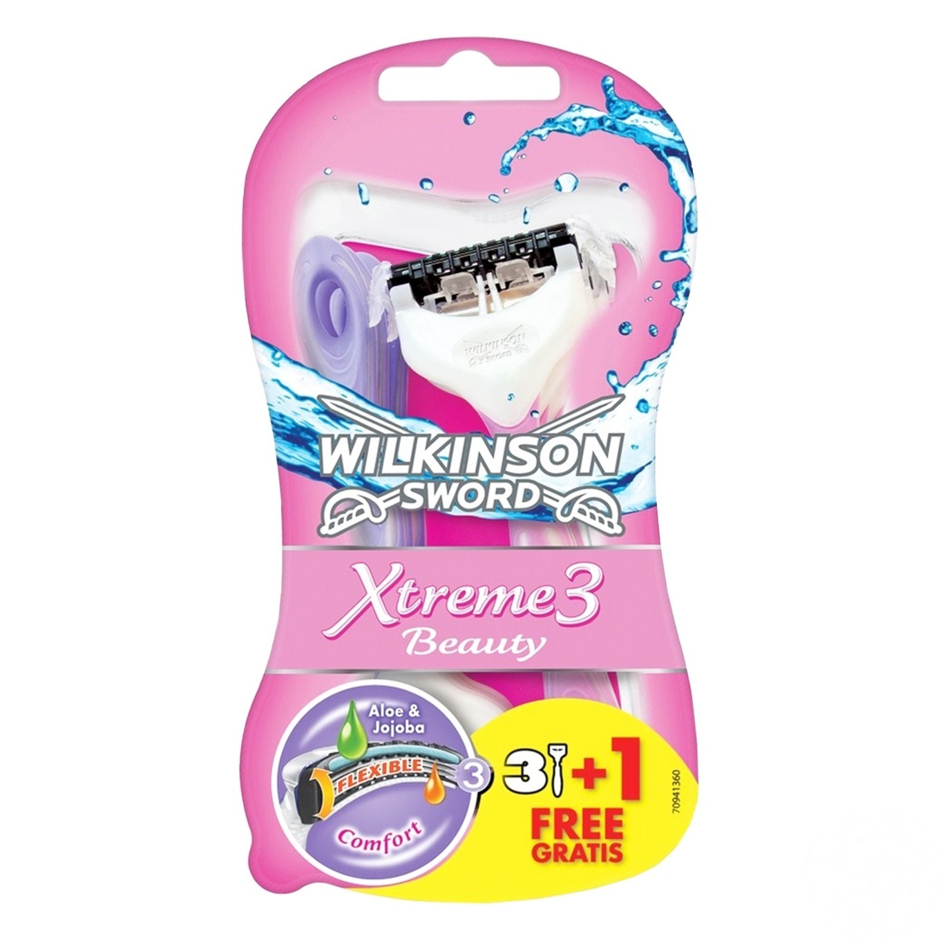 

Бритва одноразовая Wilkinson Sword Xtreme3 Beauty для женщин 3+1шт