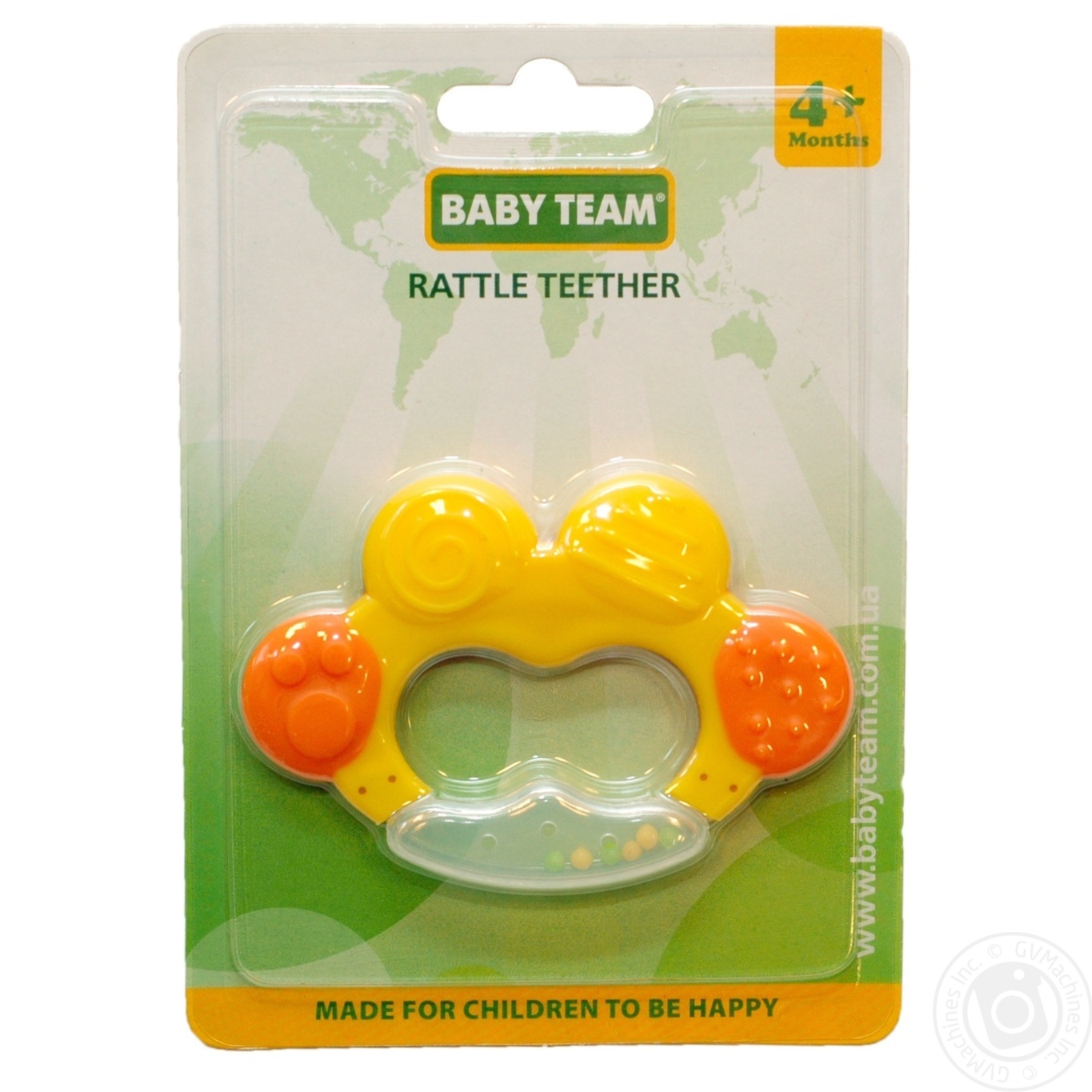 

Прорезыватель-погремушка Baby Team 4001