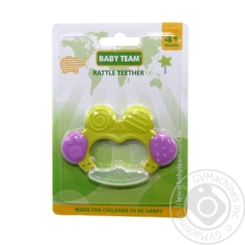 Baby Team Teether-Rattle 4001 - buy, prices for NOVUS - photo 3