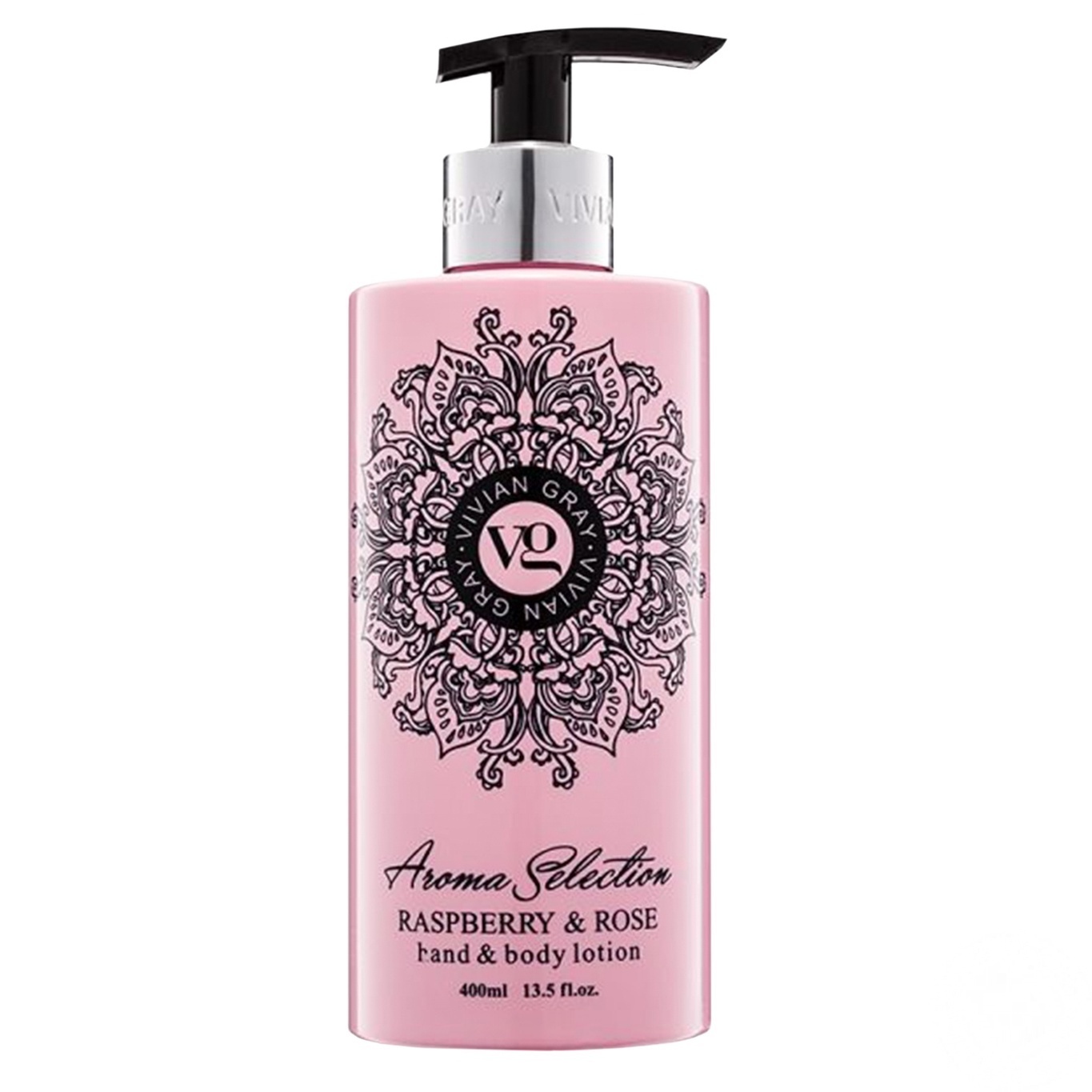 

Лосьон для рук и тела Vivian Gray Aroma Selection Малина и роза 400мл