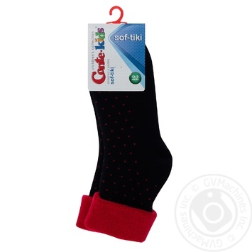 Conte-kids Sof-Tiki Dark Blue-Crimson Terry Children's Socks 22s - buy, prices for - photo 1