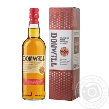 Domwill Blended Malt Whiskey 40% 0.7l - buy, prices for - photo 1