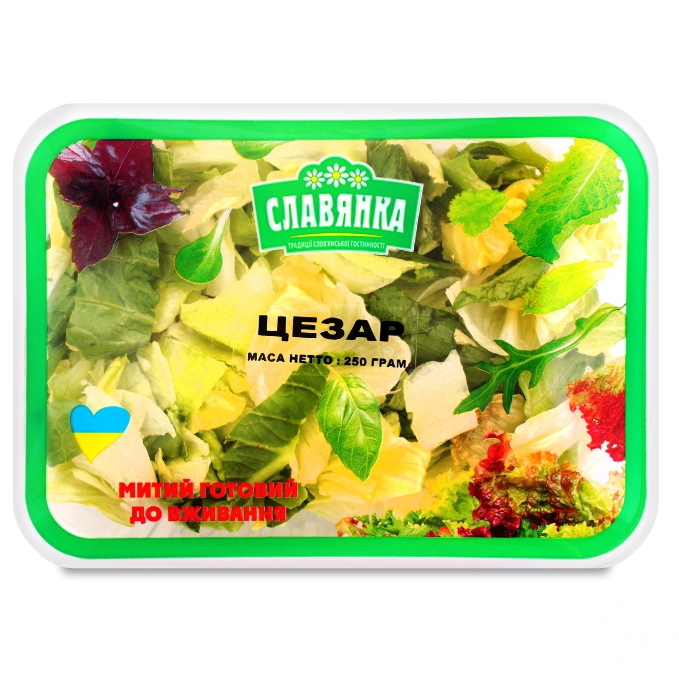 

Смесь для салата Славянка Цезарь 250г