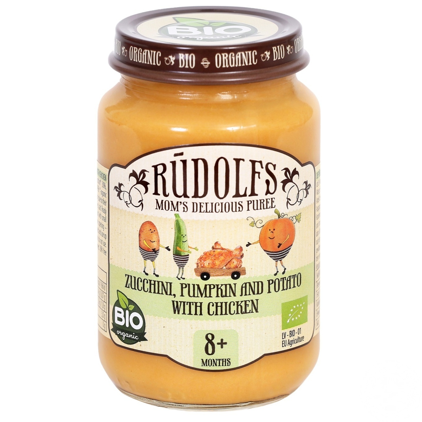 

Пюре Rudolfs курица с овощами 190г