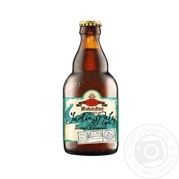 Пиво Makar Beer Indian Caravan IPA світле 5,6% 0,33л - купити, ціни на NOVUS - фото 1