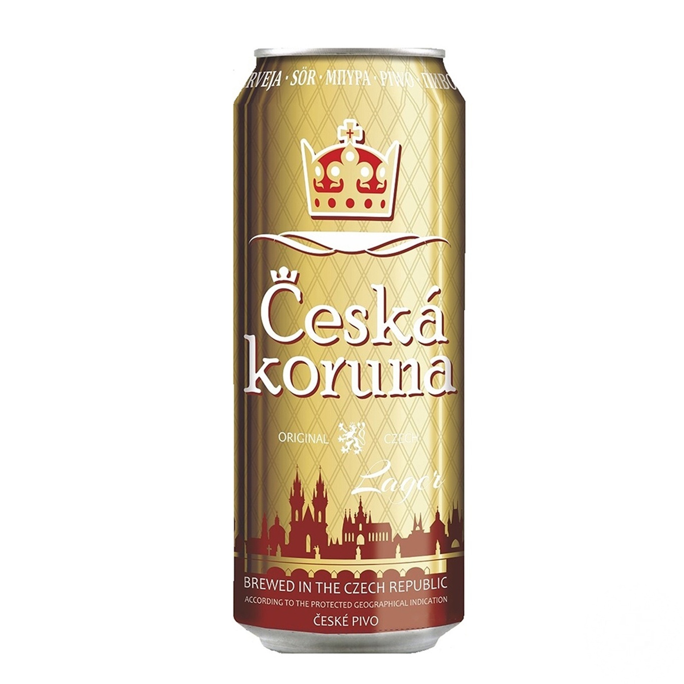 

Пиво Ceska Koruna Светлое 4,7% 0,5л