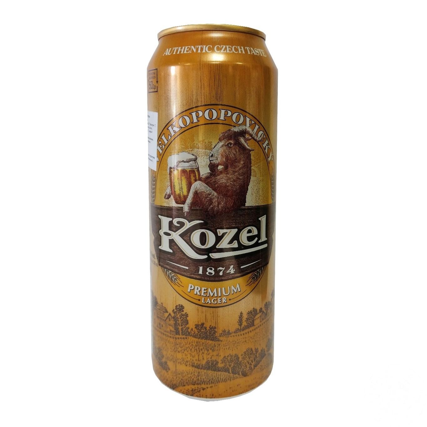 

Пиво Kozel Premium Lager светлое фильтрованное 4,6% 0,5л
