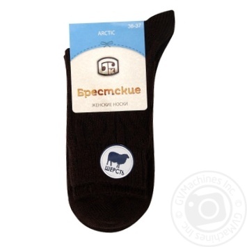 Brestskie Arctic Brown Women's Socks 23s - buy, prices for Vostorg - photo 1