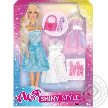 Asya Shiny Style Blonde Doll Toy 28cm - buy, prices for - photo 1