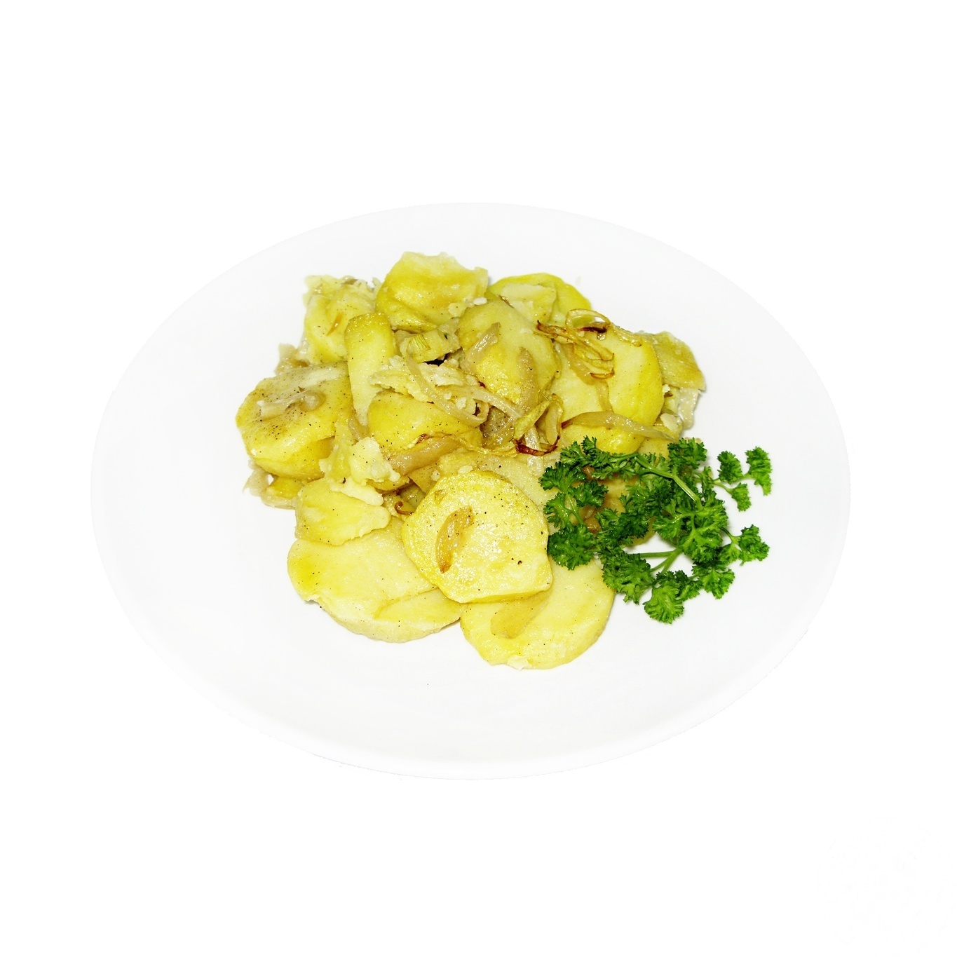 

Картофель жареный с луком