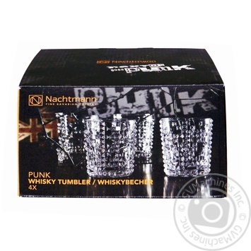 Nachtmann Punk Set of Glasses for Whiskey 348ml 4pcs - buy, prices for MegaMarket - photo 1