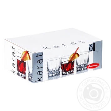 Pasabahce Karat Set of Glasses for Juice 210ml 6pcs - buy, prices for ULTRAMARKET - photo 1