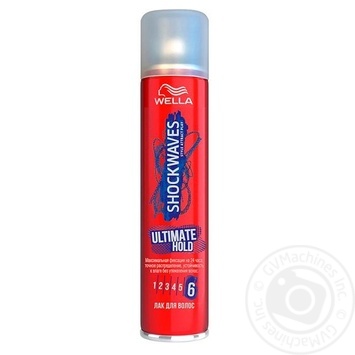 SHOCKWAVES Hairspray MAXIMUM FIXATION 400ml - buy, prices for MegaMarket - photo 1