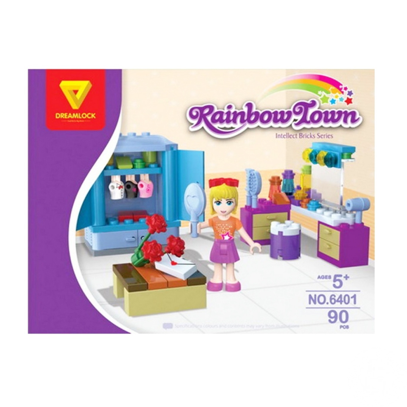 

Конструктор Dreamlock Гардероб 90 элементов 6401