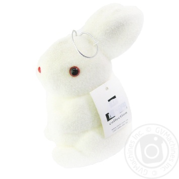 New Year's Fluffy Hare Decoration 0988-3 - buy, prices for ULTRAMARKET - photo 2