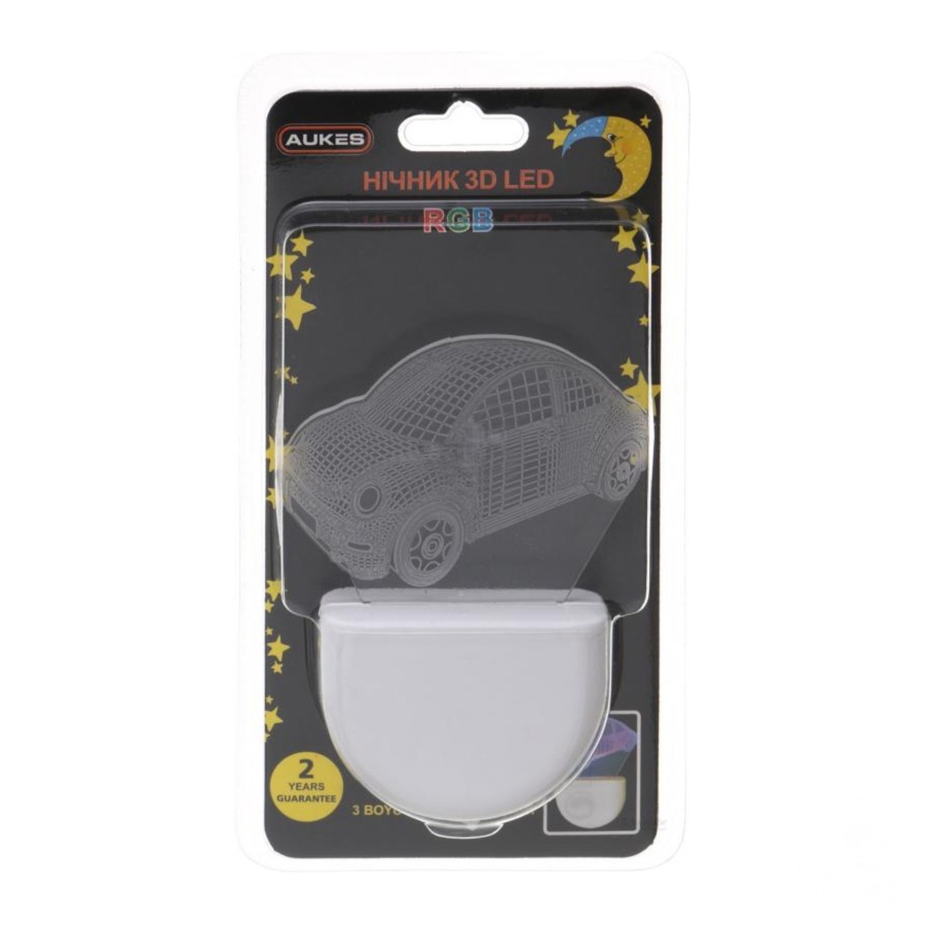 

Ночник Aukes 3D Led Машинка