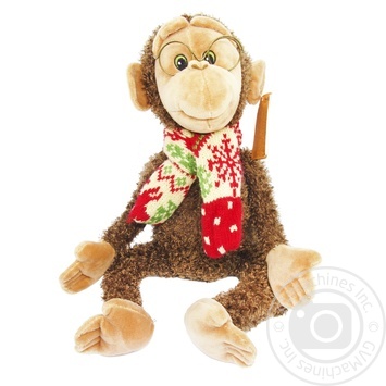 Orange Monkey Gosha with Glasses Soft Toy 32cm - buy, prices for - photo 1