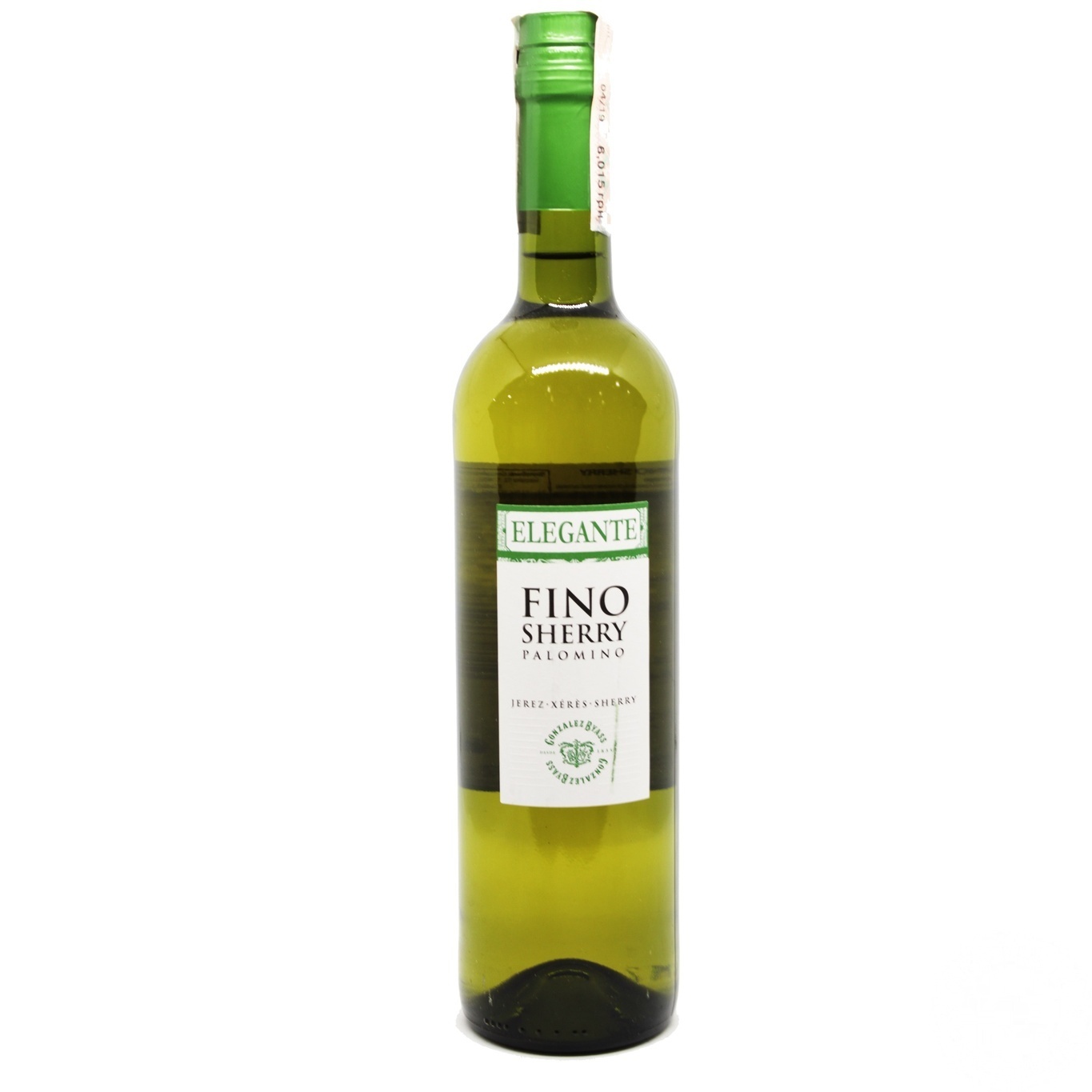 

Херес Gonzales Byass Elegante Fino Palomino сухой 15% 0.75л