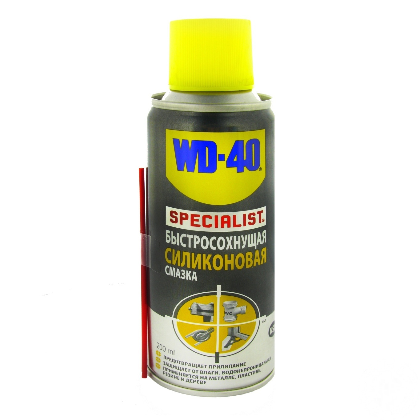 

Смазка WD-40 Specialist силиконовая быстросохнущая 200мл