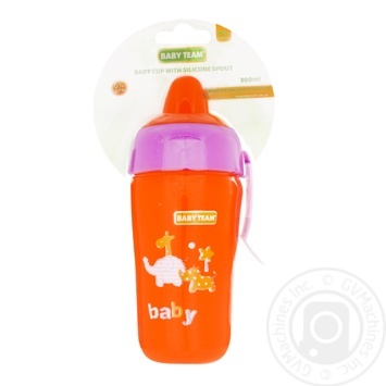 Baby Team Drinking Bowl with Silicone Spout 300ml 5012 - buy, prices for - photo 1