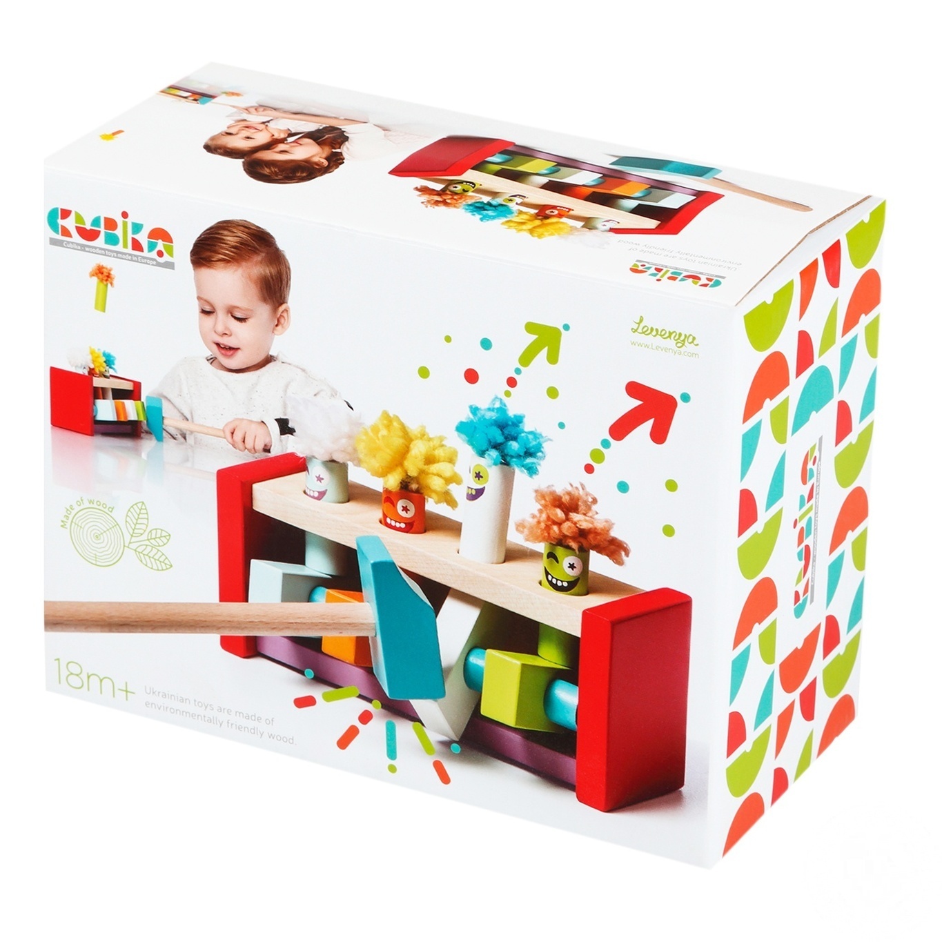 

Игрушка Cubika клоуны-прыгунки