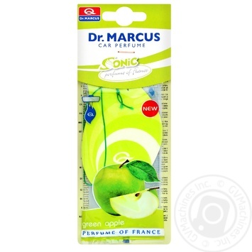 Dr. Marcus Sonic Green Apple Air Freshener For Cars - buy, prices for Tavria V - photo 1