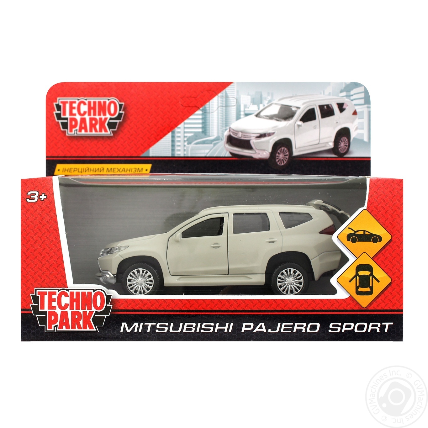 

Іграшка Автомодель Mitsubishi Pajero Sport 1:32 білий PAJERO-SW