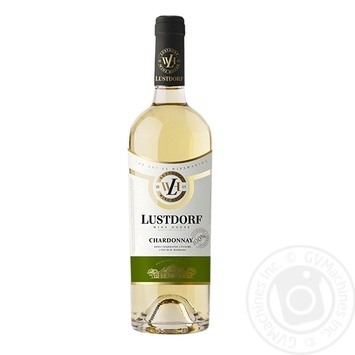 Lustdorf Chardonnay White Dry Wine 9.5-14% 0.75l - buy, prices for - photo 1